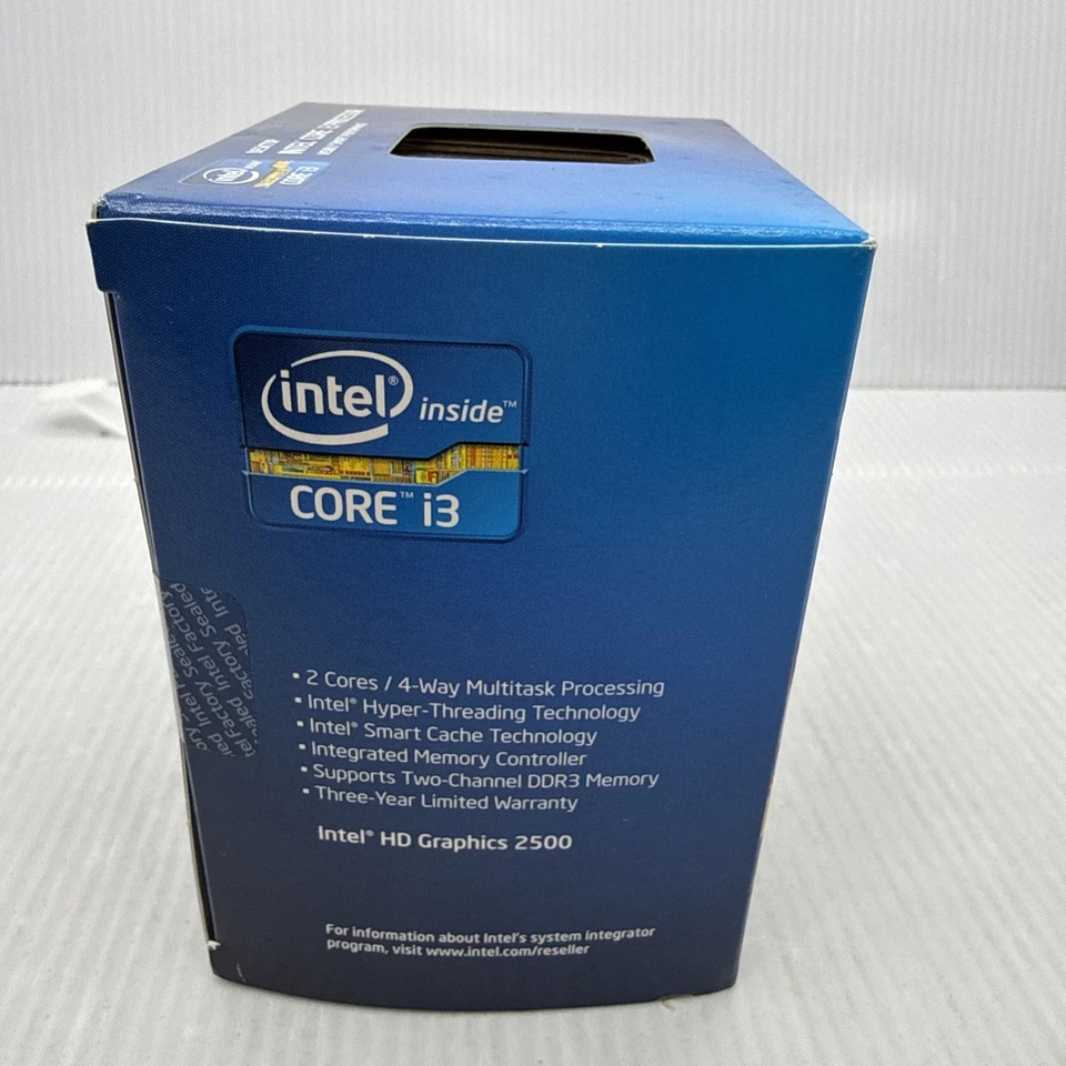 Intel Core i3 i3-3240 3.40 GHz Processor Socket H2 LGA1155 Dual-core 2 Core 3 MB - Image 4 of 4