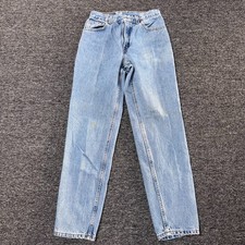 Vintage 90s Levi Strauss 550 Relaxed Fit Tapered Denim Jeans Womens - Sz 9 Jr.