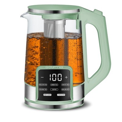 Tea Lovers Electric Kettle - Programmable 1.7L Glass with 6 Presets