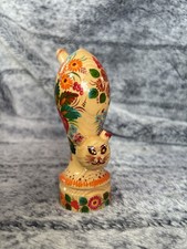 Vintage wooden cat style whistle B3