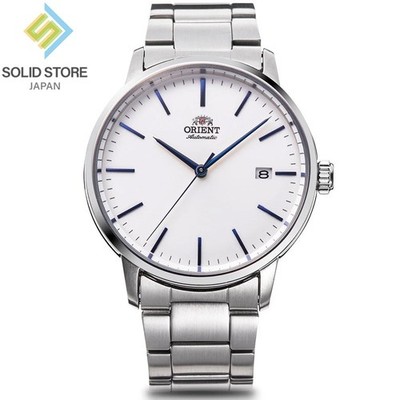 ORIENT Contemporary RN-AC0E02S Mechanical Automatic Watch Silver White Dial 40mm