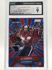 2023 Wild Card Alumination Comix Cj Stroud /3 Texans Rookie RC CGC 9 Mint