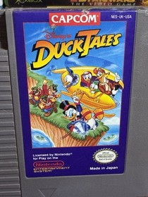 Disney's DuckTales Nintendo NES 1989 Video Game Capcom Vintage Tested Cart Only