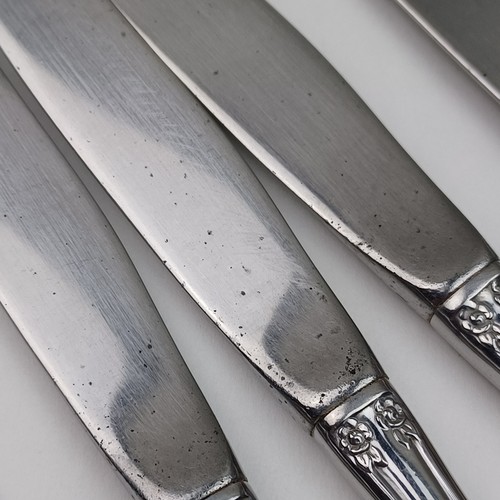 Set of 6 Oneida Community BRAHMS 9⅛" Hollow Dinner Knife Stainless Flatware - Picture 8 of 8