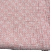 Aden  Anais Peach Flower Swaddle Blanket Receiving Muslin Beach 37x41.5
