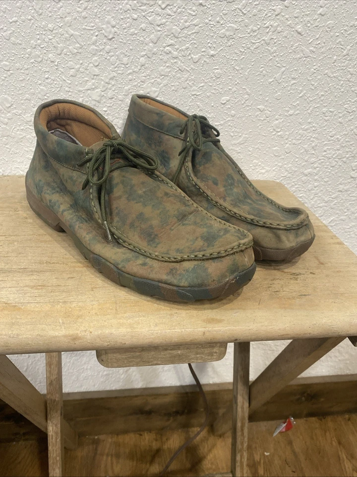 Zapatos camuflados Twisted X para hombre talla 13M botas con cordones MDM0025 Foto 2 de 4