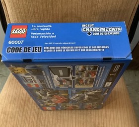 2- Lego City 60007 High Speed Chase + 60017 Flatbed Truck Both New & sealed