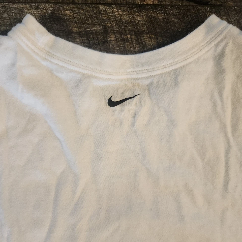 Rara Camiseta Nike Ohio State Buckeyes Esgrima Para Hombres XL Blanca OSU Deportes Foto 4 de 4