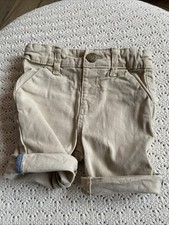 HM Baby Hose | Shorts | Junge | Gr. 80 | Beige | Sweat | Primark | kurze Hose