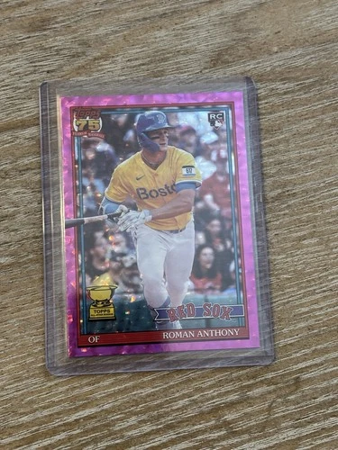 2026 Topps Series 1 - Roman Anthony Pink Holo Foil Parallel SP RC Red Sox #71
