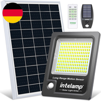 Intelamp Solarlampen FüR AußEn Mit Bewegungsmelder,12000Mah 3000LM Solarleuchten