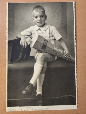 Postcard postcard photo young man boy boy F1