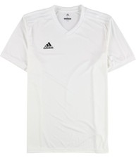 Adidas Mens Tabela 18 Soccer Jersey, white, XL