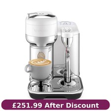 Image of Sage The Vertuo Creatista SVE850SST Pod Coffee Machine 1500 Watts Sea Salt*
