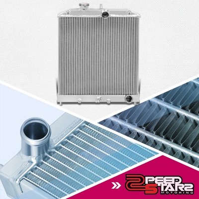 2-ROW ALUMINUM RADIATOR FOR 1992-2001 HONDA/ACURA CIVIC/CRX/INTEGRA MT/MANUAL