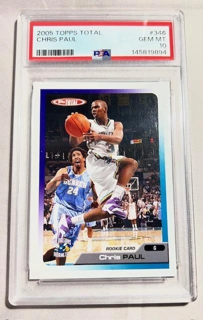 Topps Chris Paul Basketball Rookie Sports Trading Cards