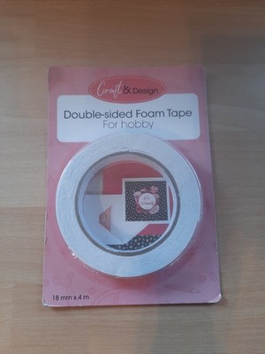 Double Sided Foam Tape Für Basteln, Craft, Original Verpackt