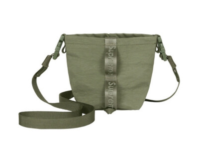 Supreme FW20 Neck Pouch Olive Box Logo Bogo