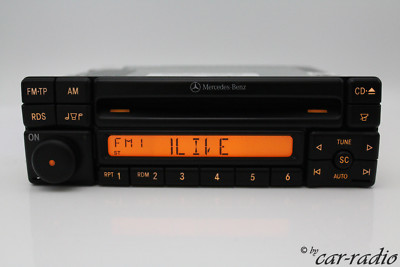 Original Mercedes Special MF2297 CD Alpine Becker Radio mit Gebrauchsspuren01