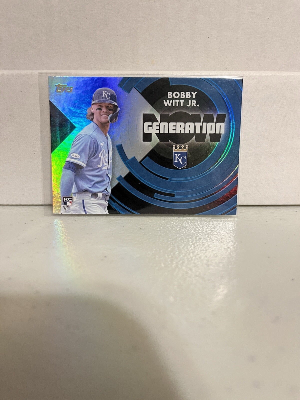 2022 Topps Update Bobby Witt Jr. Generation Now GN-61 Kansas City Royals