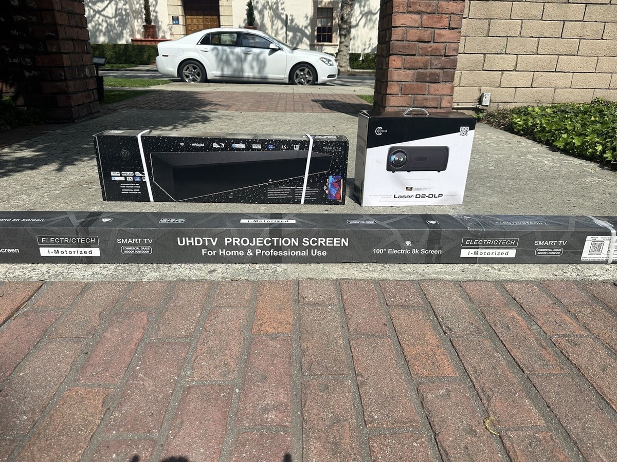 Optoma 8K Vision Cinemax Laser D2-DLP TV Video Projector | eBay