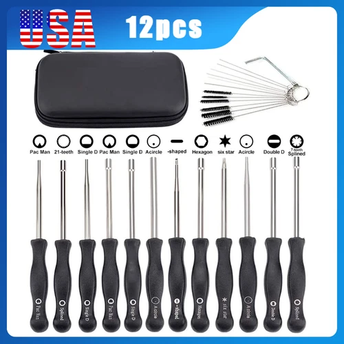 12PCS Screwdriver Carburetor Adjustment Tool Carb Adjust Kit for 2 Cycle Engine - Bild 1 von 11
