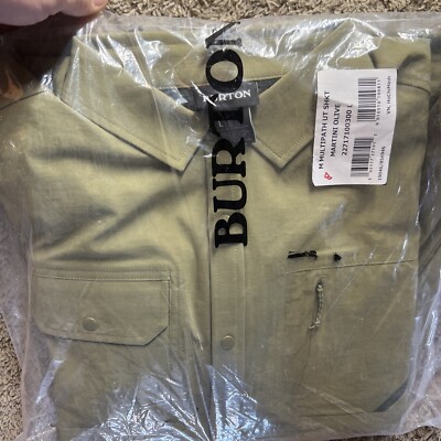 バートン　BRIGHTON SHACKET Burton Brighton Shacket Jacket Snowboarding Dress Shirt