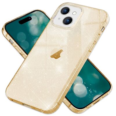 iPhone 15 Handyhülle Silikonhülle NALIA Case Cover klar transparent dünn soft