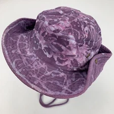 Gelante Purple Sun Cap Hat Fitted S/M