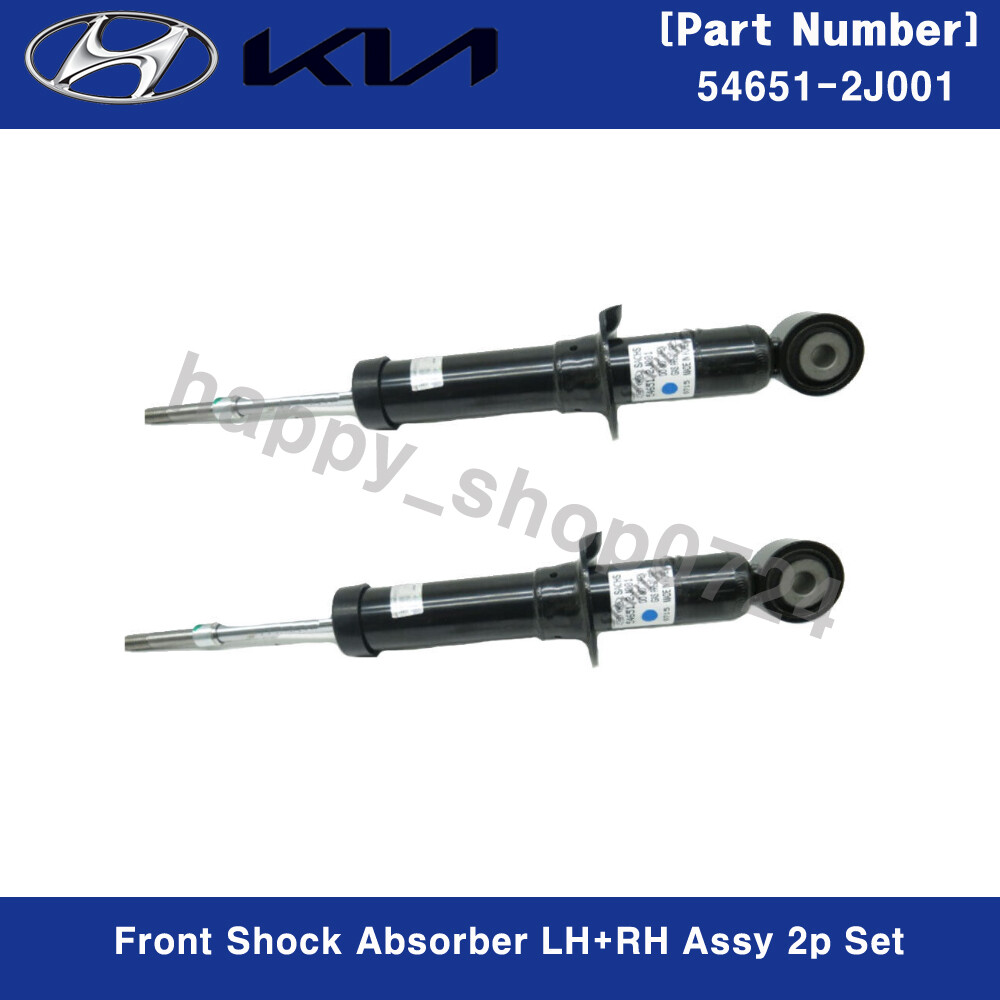 New OEM 546512J001 Front Shock Absorber LH+RH Assy 2p Set for Kia