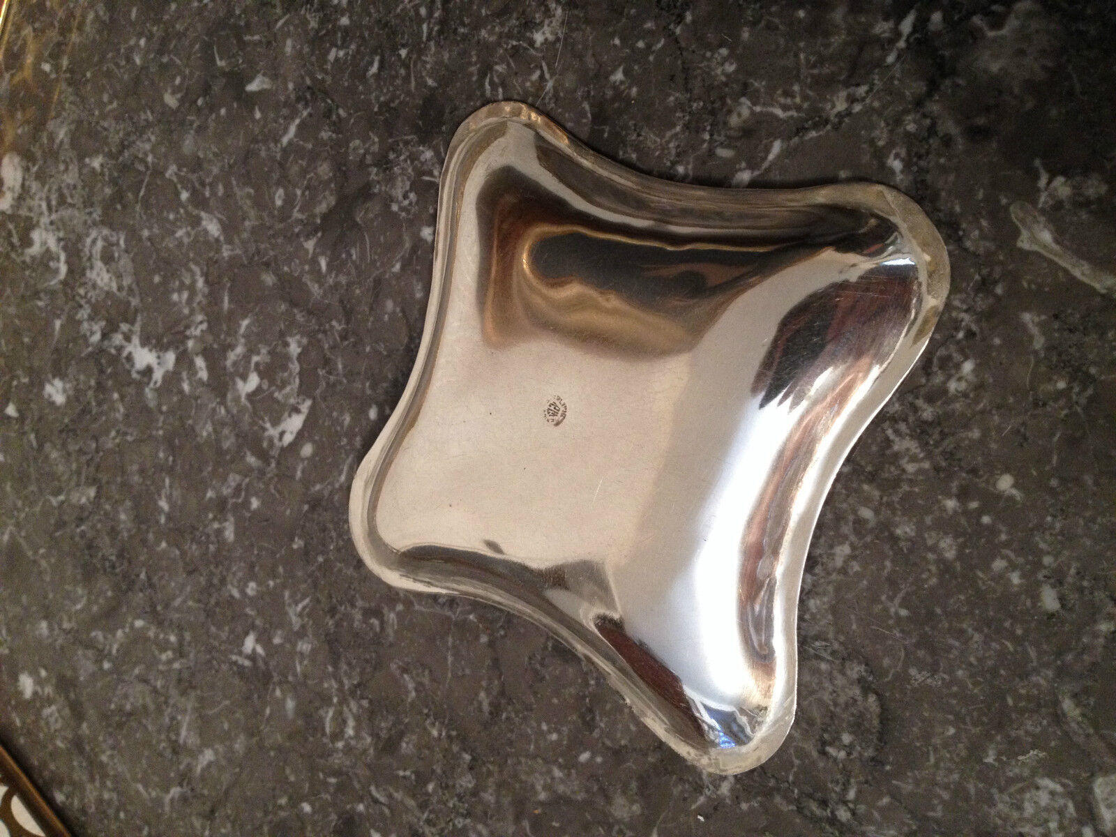 Mexique , cendrier en argent massif . XX°. Super stabiel nummer