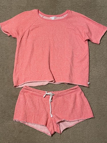 Victoria Secret 2pc Outfit Sweat Shorts 