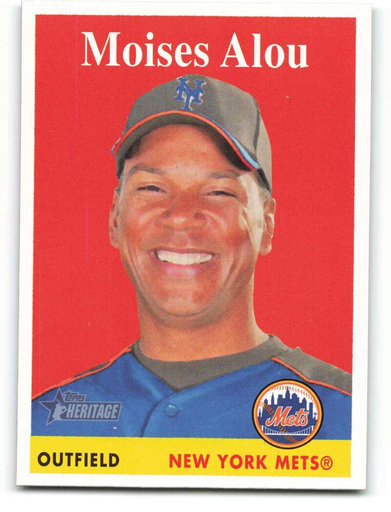 2007 Topps Heritage #272 Moises Alou NM-MT Giants