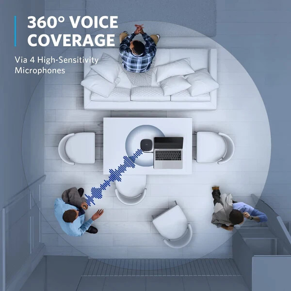 ANKER PowerConf S360 Speakerphone A307041 - BRAND NEW and FACTORY 