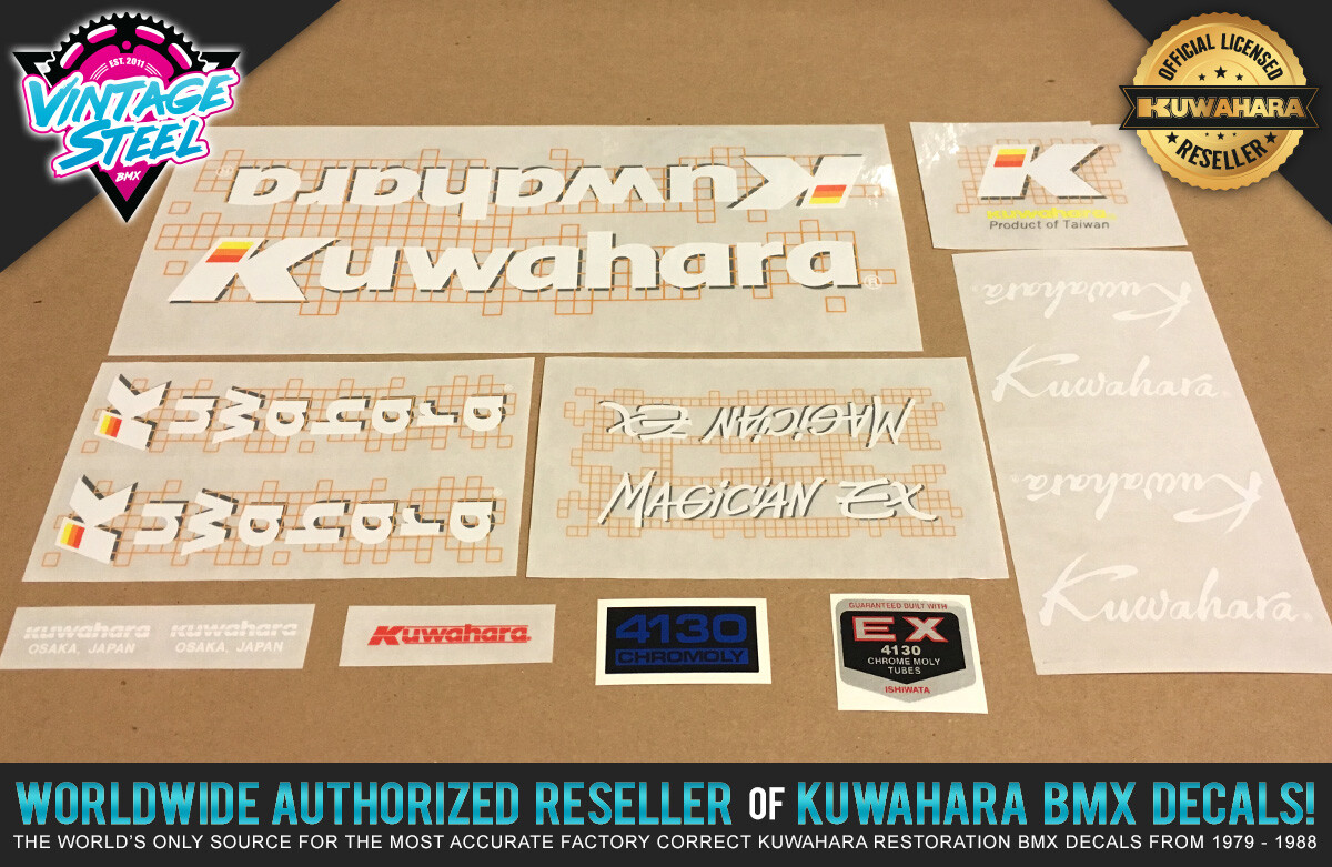 桑原　KUWAHARA　ステッカー　当時物　ビンテージBMX OLD 桑原 KUWAHARA ステッカー 当時物 ビンテージBMX OLD - メルカリ