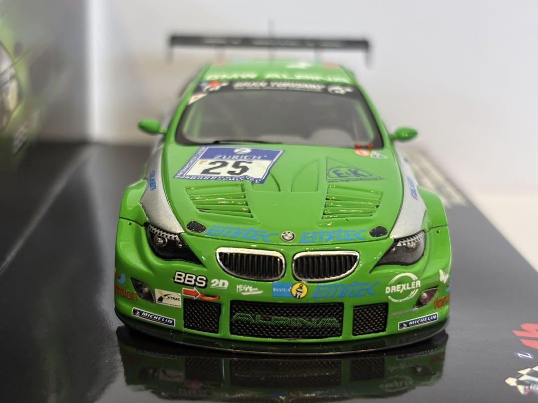 BMW Alpina B6 GT3 ニュル ‘09 ミニカー ミニチャンプス43 Minichamps Scale Model Car BMW Alpina B6 GT3 1/43