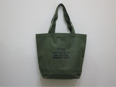 New WTAPS Army Green Shoulder Tote Bag from Japan Magazine ...