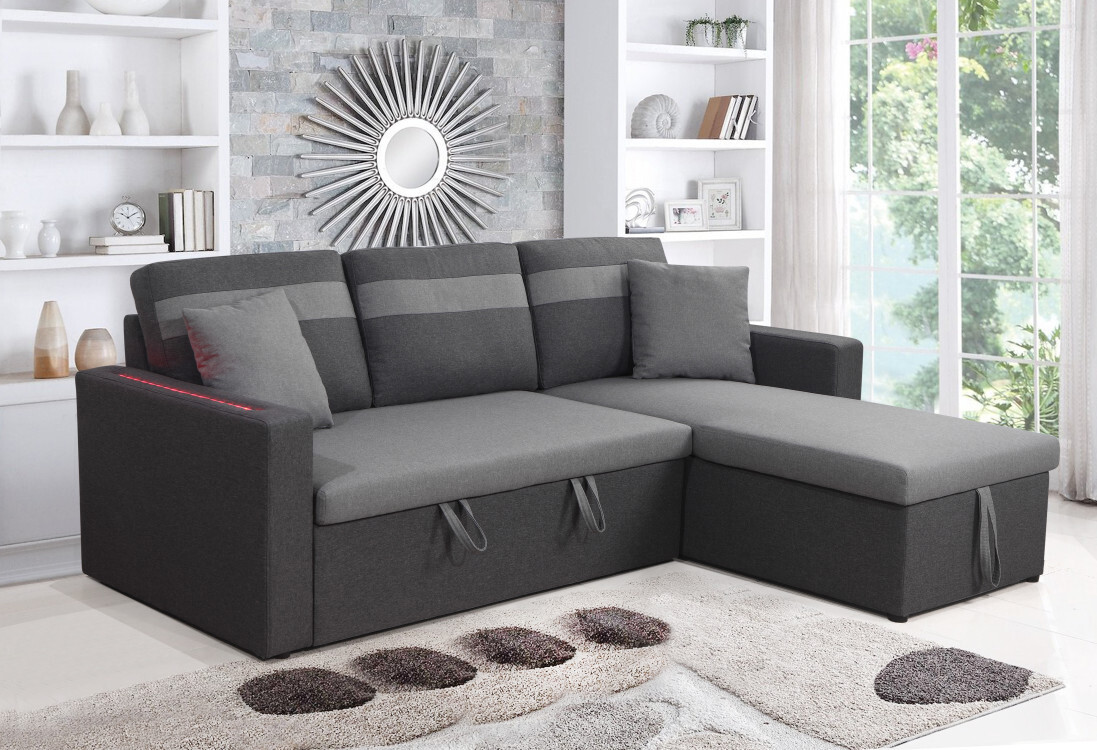 Letto Matrimoniale Divano Letto Con Chaise Longue Mondo