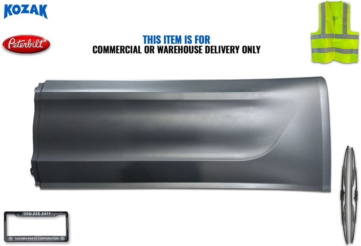 Peterbilt 579 2022+ Rear Side Panel with Bracket Left Driver Side