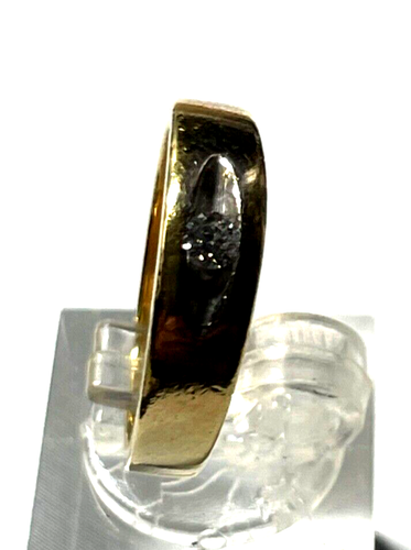 Massiver 750 Gold 18K Ring Solitär Brillant 0,1ct RG 54 Juwelier 6 Gramm gepfl. - Bild 12 von 13