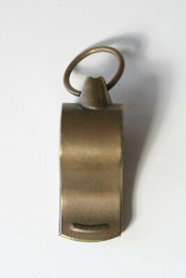 実物ヴィンテージ US ARMY REGULATION ホイッスル USED Vintage Regulation U.S. Army Brass Whistle – Hahn's World of