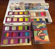 Fimo, Premo III & Sculpey Polymer Clay- 119 2oz and 1oz bars  —-Lower price—