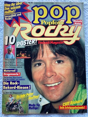 Pop-Melody Maker-Popfoto Nr.16 / 1980 Peter Maffay, Cliff Richard, Mike Krüger