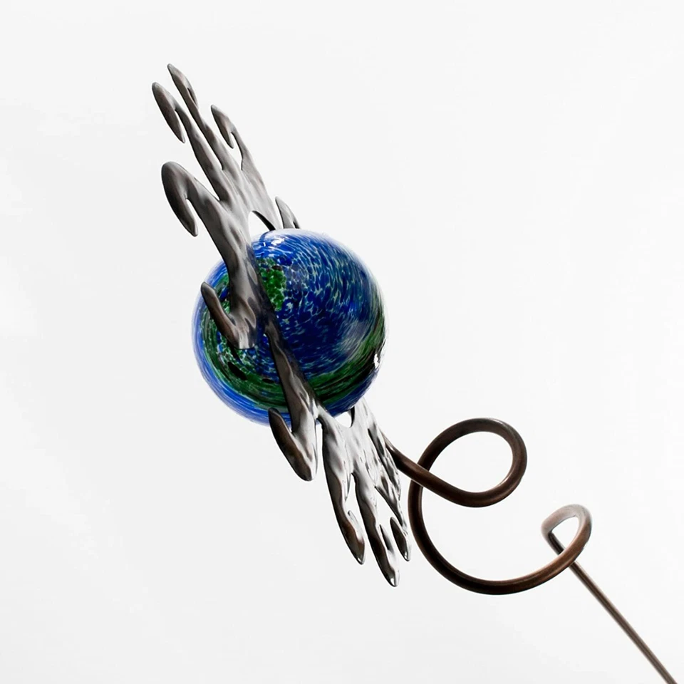 Echo Valley - PACK de 4 estacas grandes para decoración de jardín brillan en la oscuridad - 36 pulgadas Foto 4 de 4