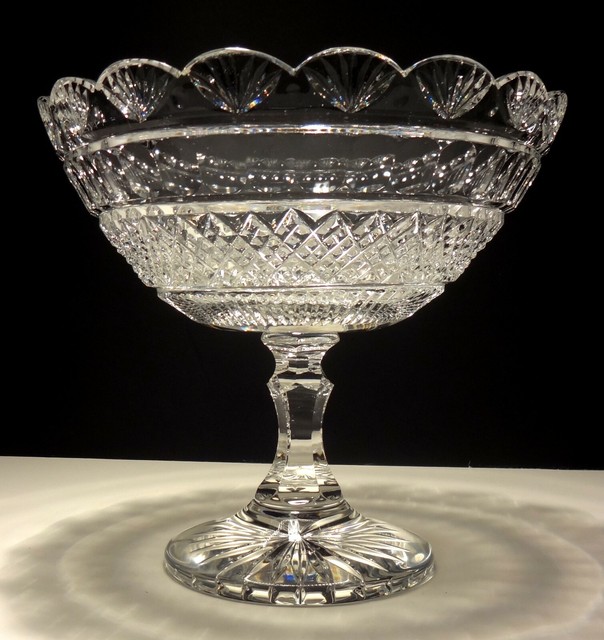 WATERFORD CRYSTAL 8" FOOTED CENTERPIECE BOWL eBay