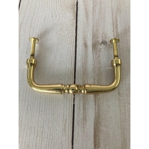 lot of 25 handles Used brass drawer cabinet pull handle 3"B - Picture 2 of 2