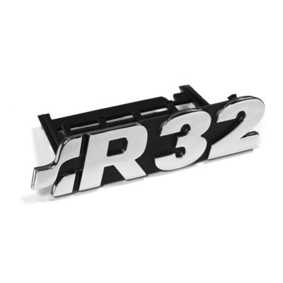 Original VW Golf R32 Kühlergrill Clip Tuning Emblem Zeichen chrom 1J6853679DPWV
