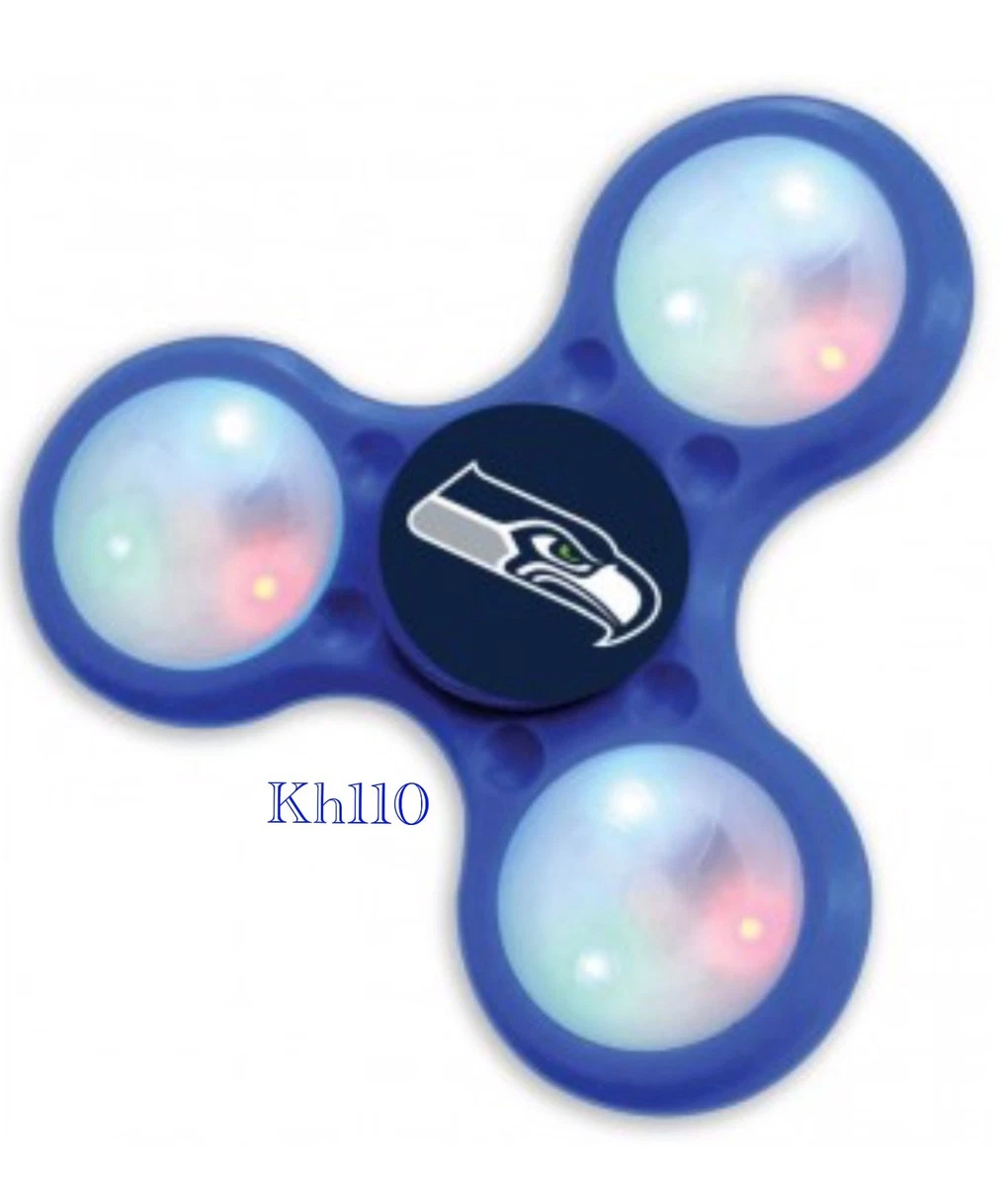 Seahawks Seahawks NFL Licensed LED Light 3way Fidget Spinner eBay