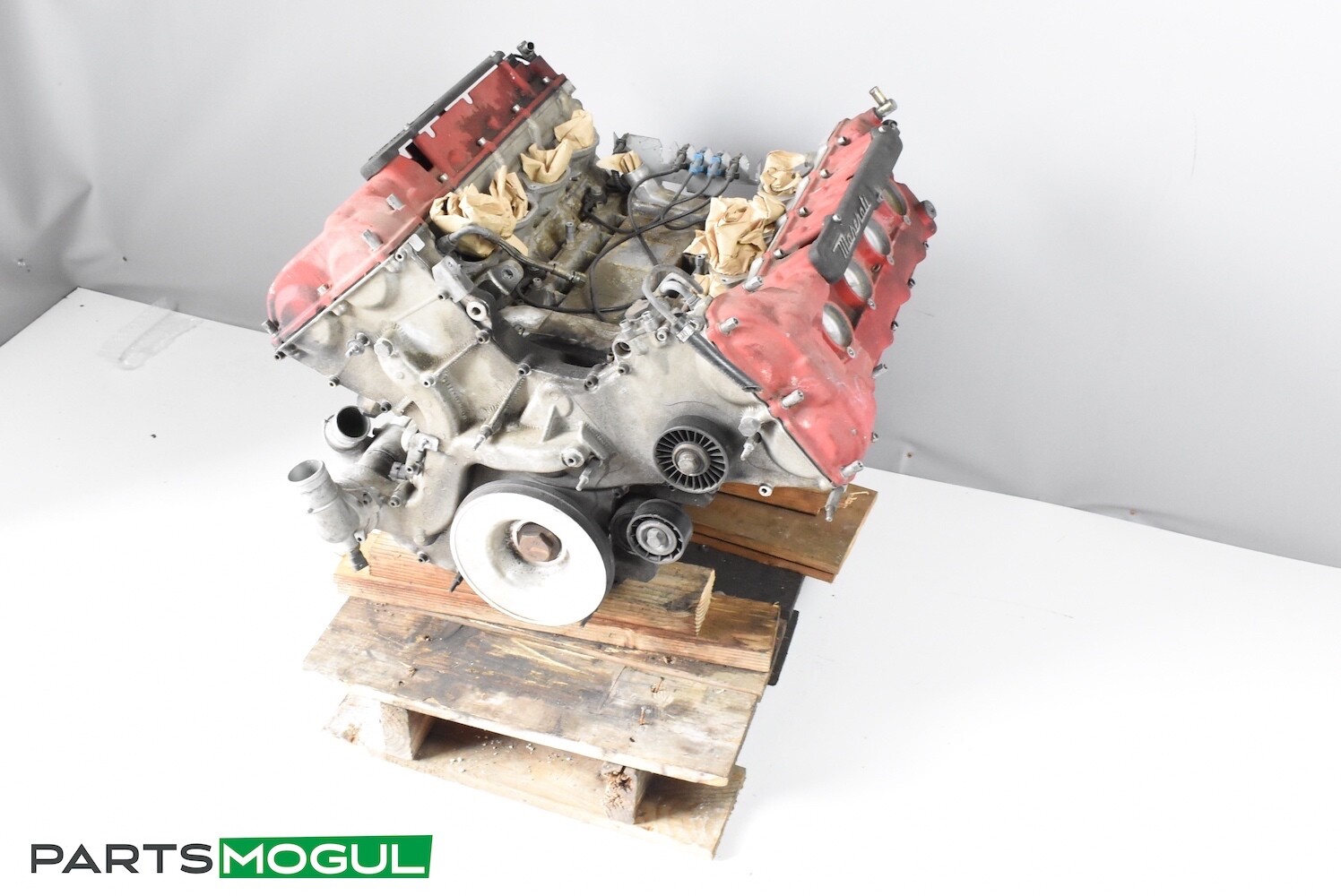 05-08 MASERATI QUATTROPORTE M139 ENGINE ASSEMBLY MANUAL F1 LONG BLOCK OEM