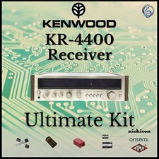 Kenwood KR-4400 Receiver Ultimate Upgrade Kit Genuine Parts Restoration